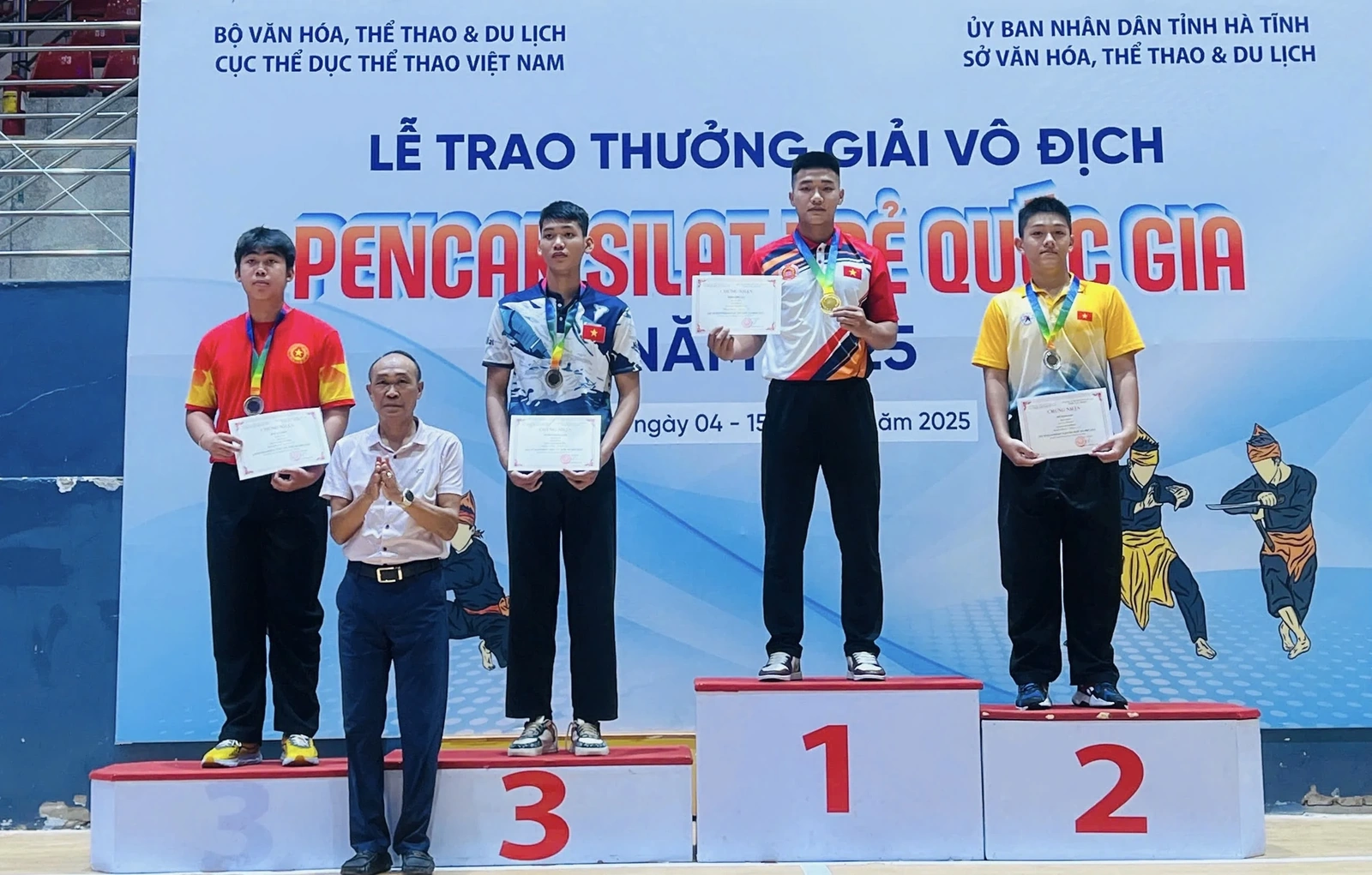 Phu Tho pencak silat team secures second place at 2025 National Youth Championship