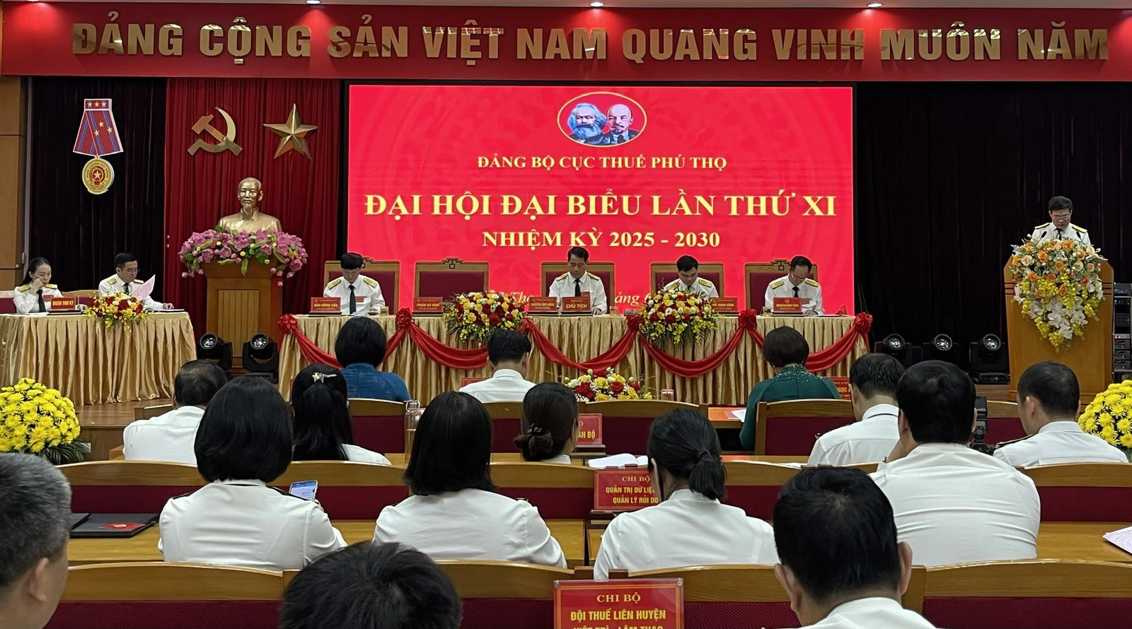 Đại hội Đảng bộ Cục Thuế tỉnh nhiệm kỳ 2025-2030