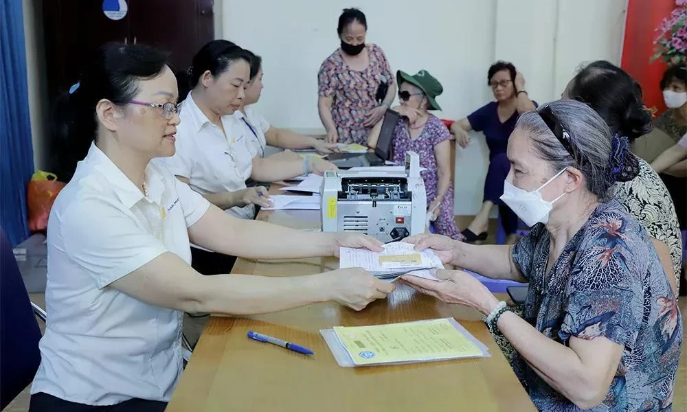 Mức lương hưu hàng tháng bắt đầu thực hiện từ 1/7/2025