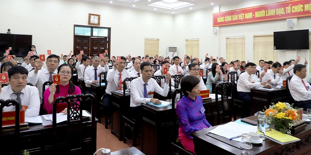 Đại hội Đại biểu Đảng bộ Sở Nông nghiệp và Môi trường