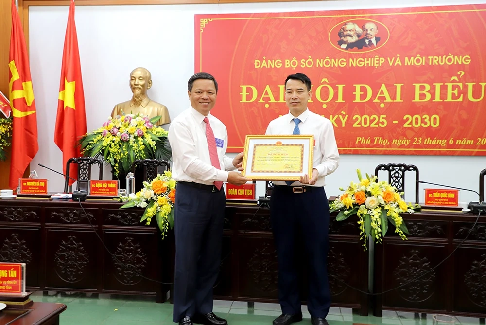 Đại hội Đại biểu Đảng bộ Sở Nông nghiệp và Môi trường