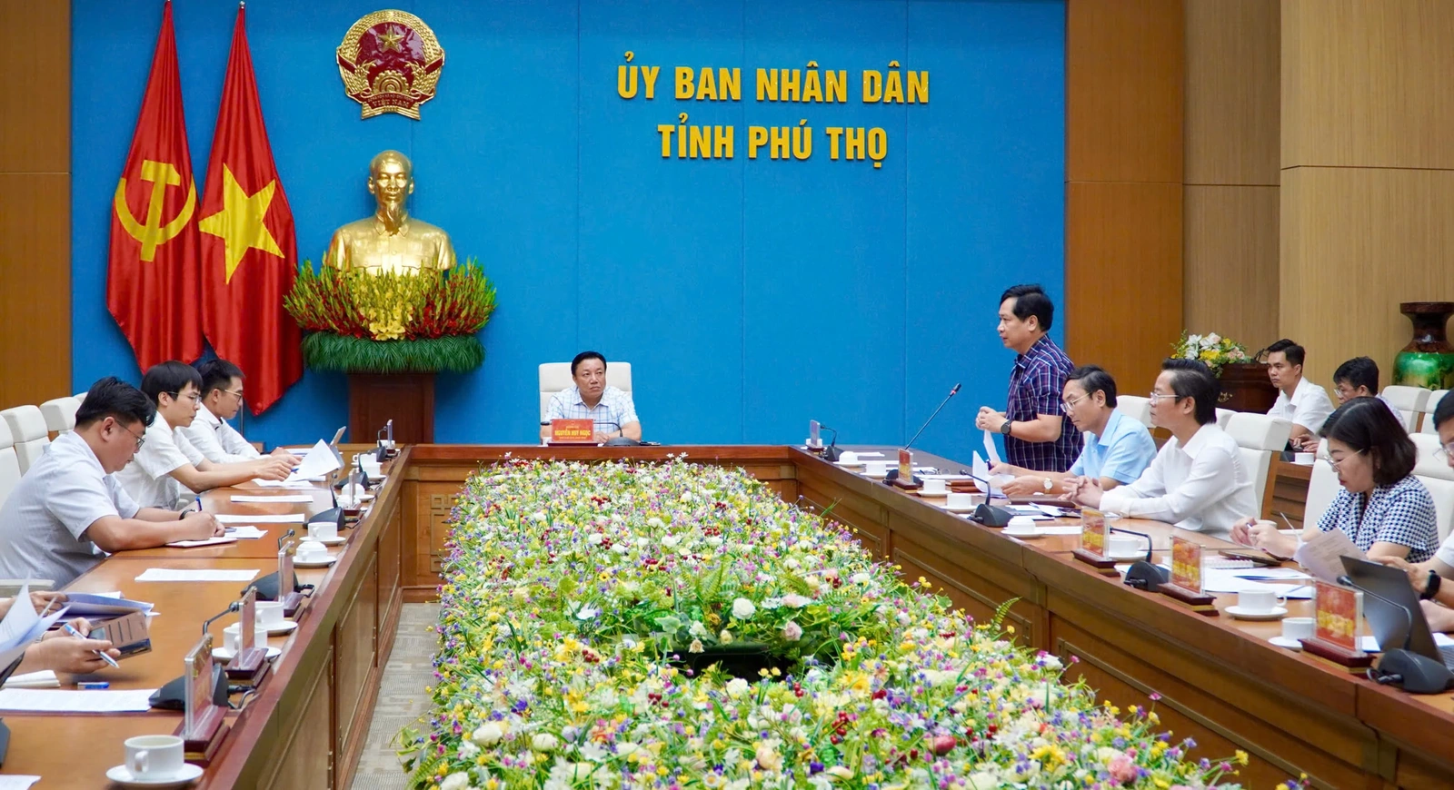 Chuẩn bị Lễ công bố sắp xếp đơn vị hành chính và hội nghị vận hành các hệ thống thông tin dùng chung