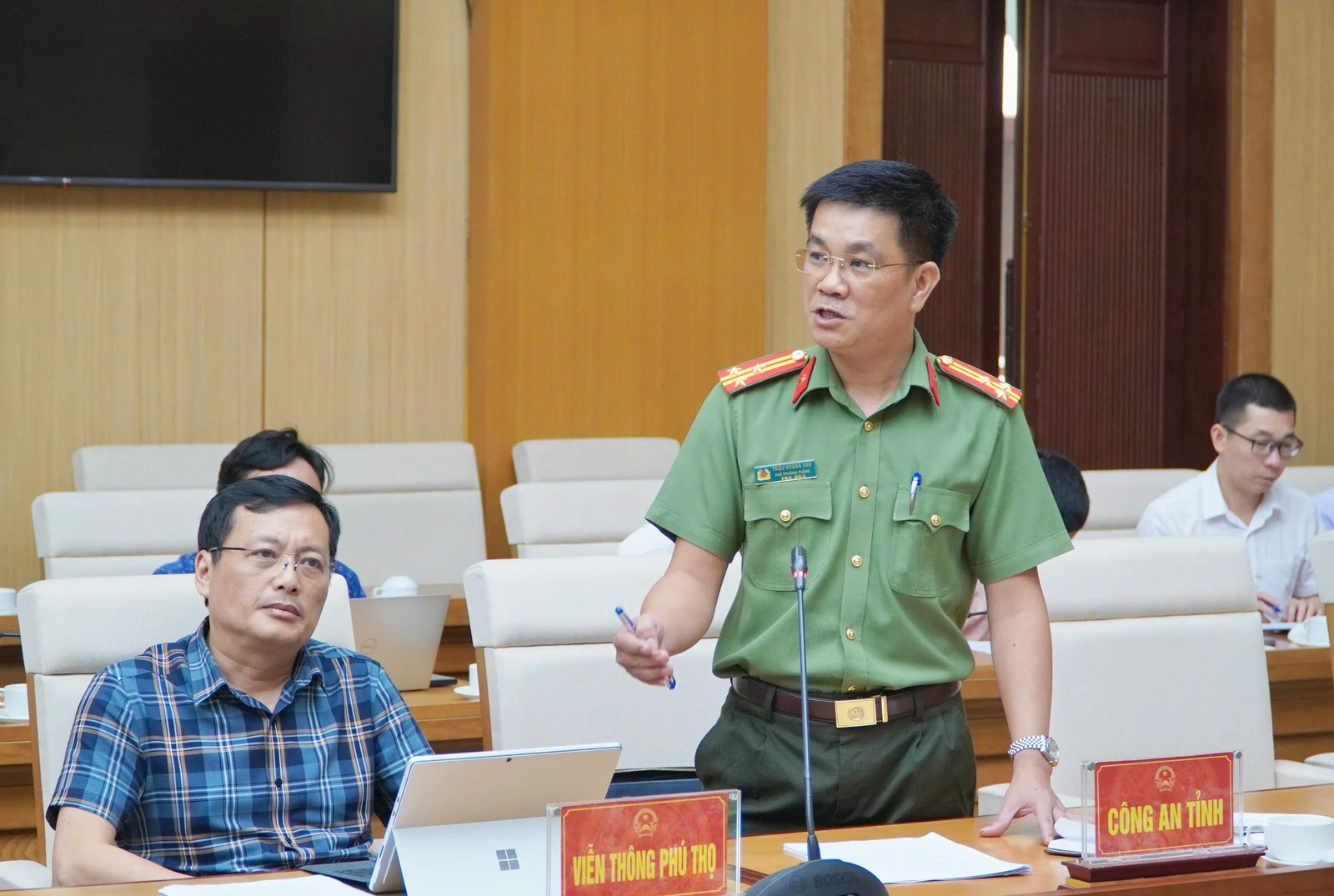 Chuẩn bị Lễ công bố sắp xếp đơn vị hành chính và hội nghị vận hành các hệ thống thông tin dùng chung