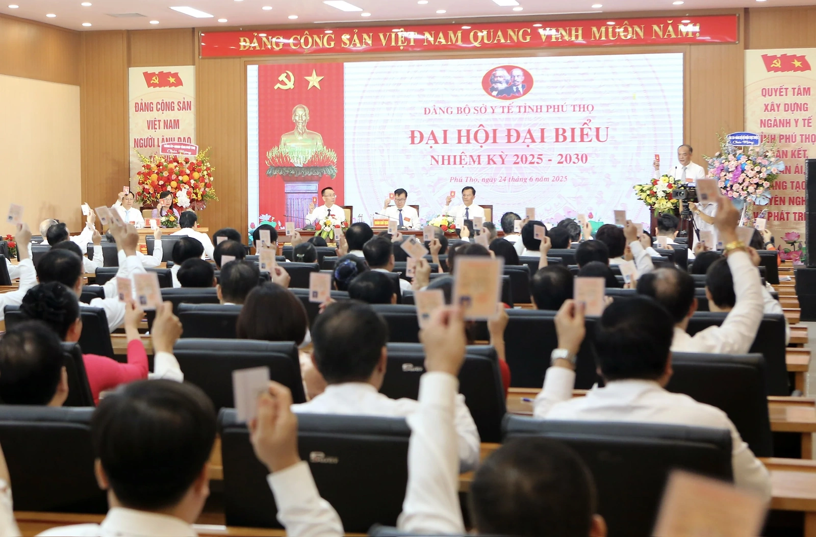 Đại hội đại biểu Đảng bộ Sở Y tế nhiệm kỳ 2025 - 2030