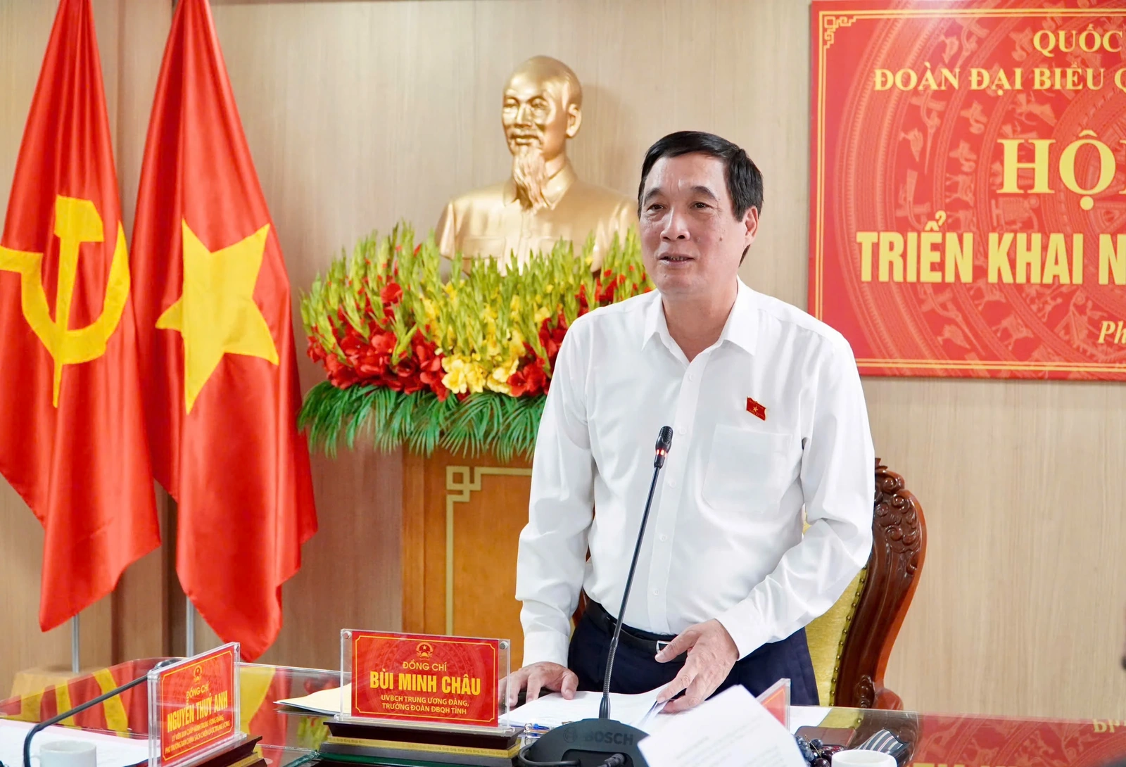 Đoàn Đại biểu Quốc hội tỉnh triển khai nhiệm vụ công tác