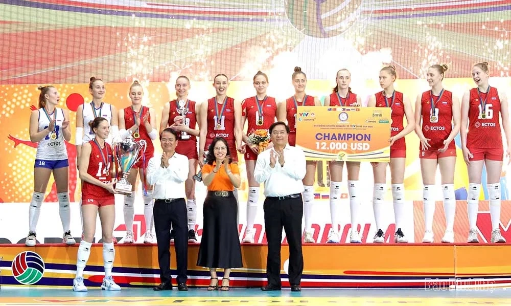 Bế mạc Giải bóng chuyền nữ quốc tế VTV Ferroli Cup 2025