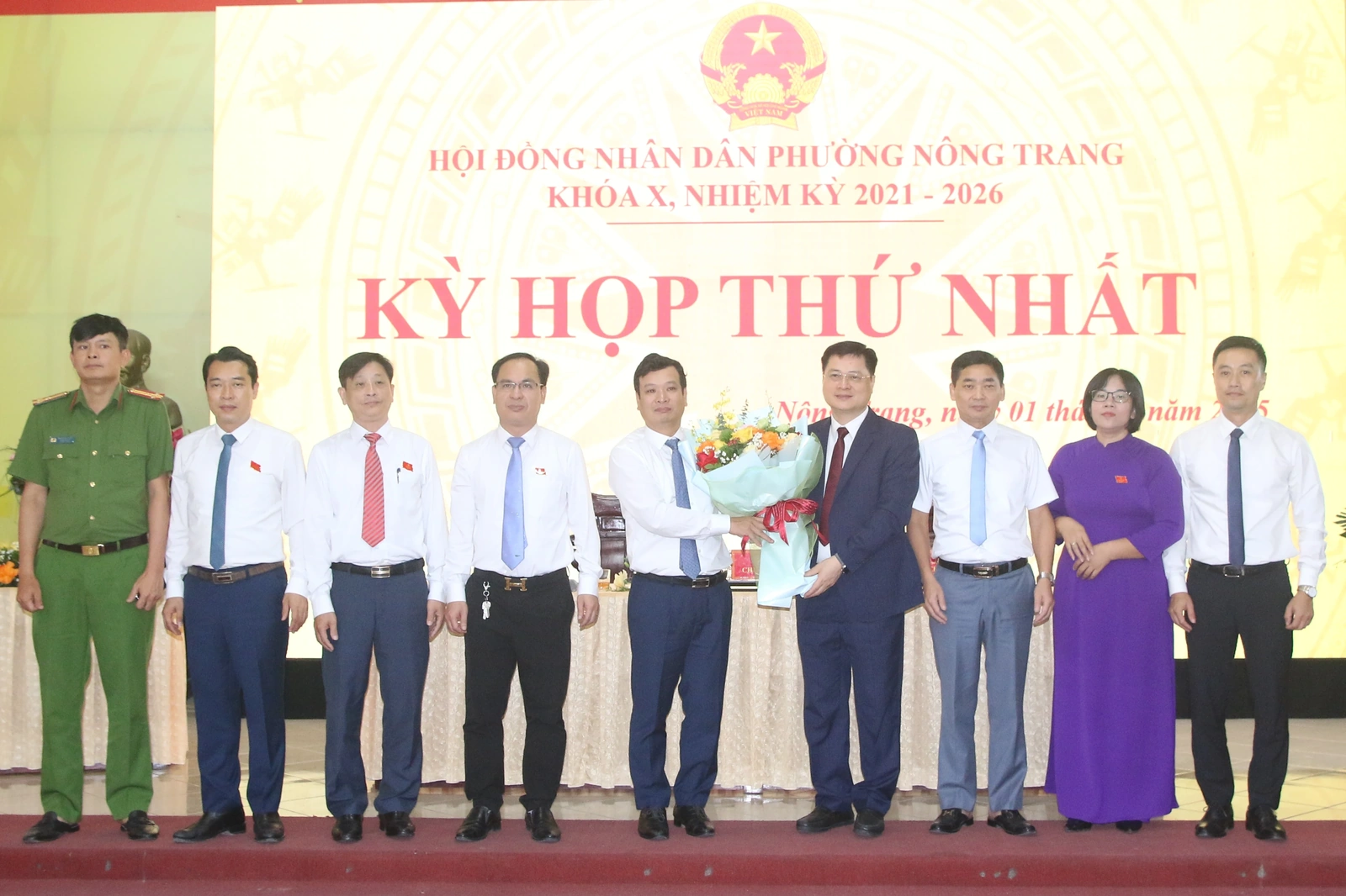 Kỳ họp thứ Nhất HĐND phường Thanh Miếu, Nông Trang khóa X nhiệm kỳ 2021-2026