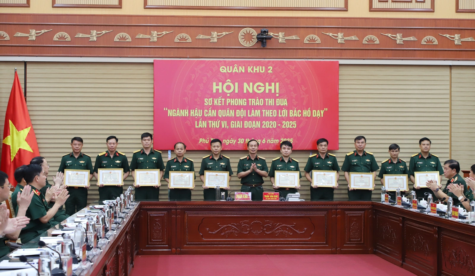 Sơ kết Phong trào thi đua “Ngành hậu cần Quân đội làm theo lời Bác Hồ dạy”