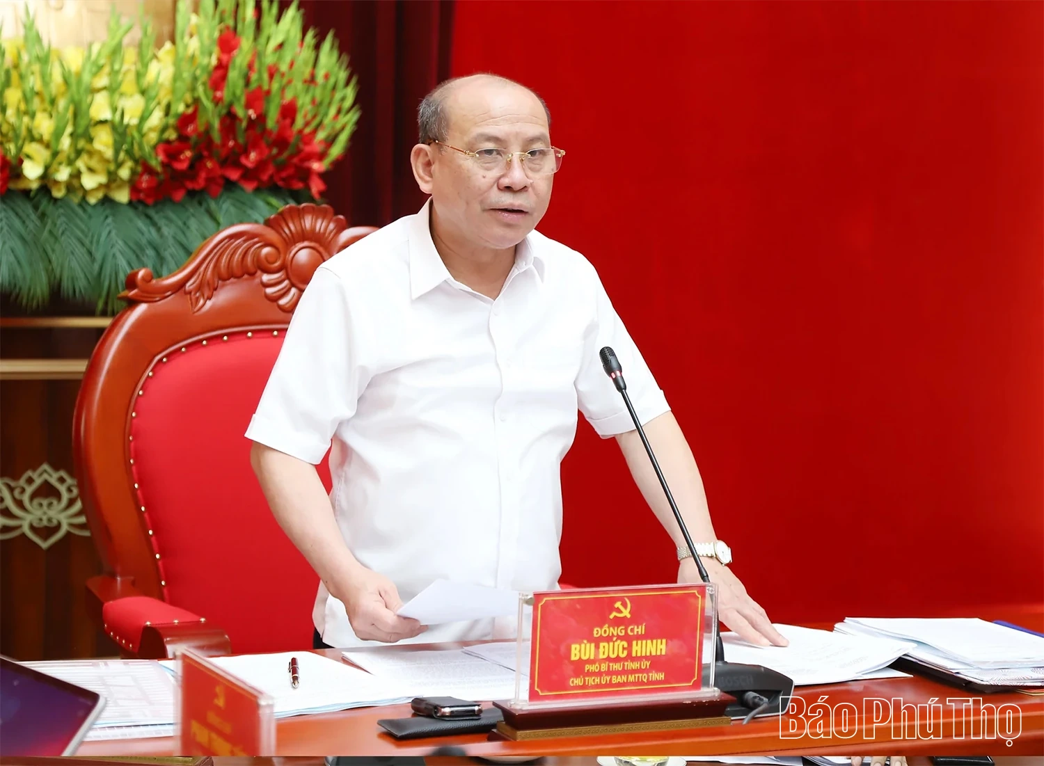 Tổ công tác số 3 duyệt văn kiện Đại hội Đảng bộ 6 xã nhiệm kỳ 2025 - 2030