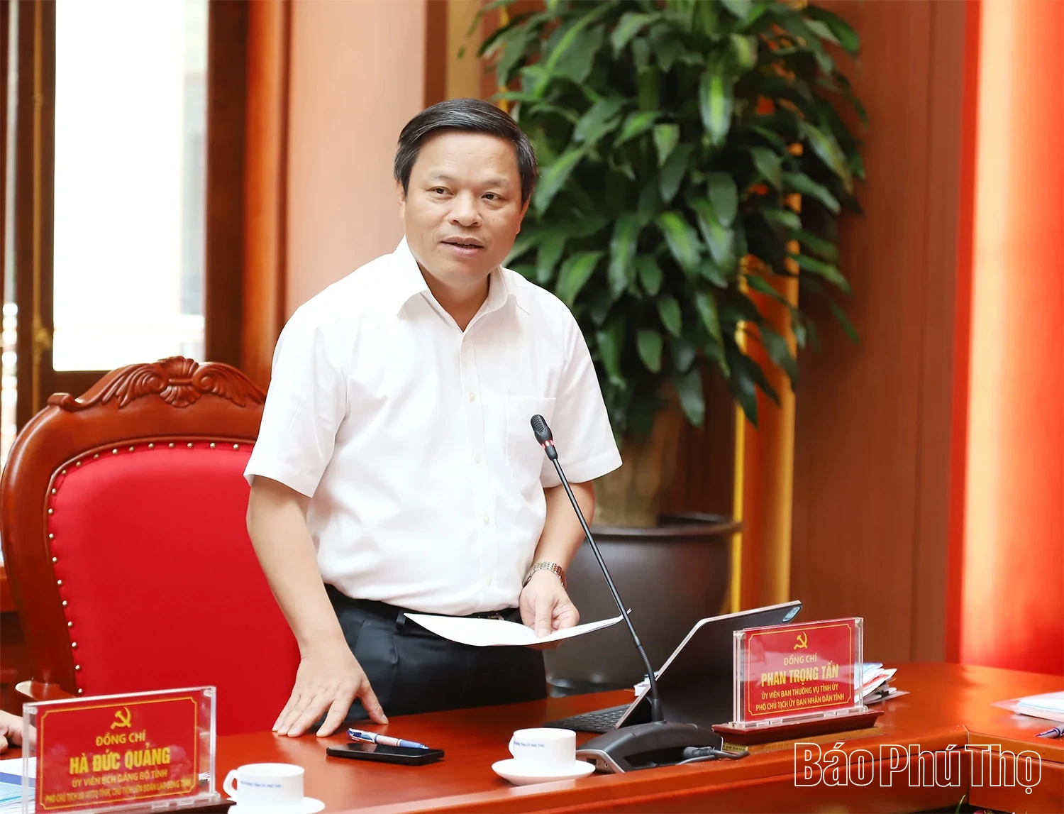 Tổ công tác số 3 duyệt văn kiện Đại hội Đảng bộ 6 xã nhiệm kỳ 2025 - 2030