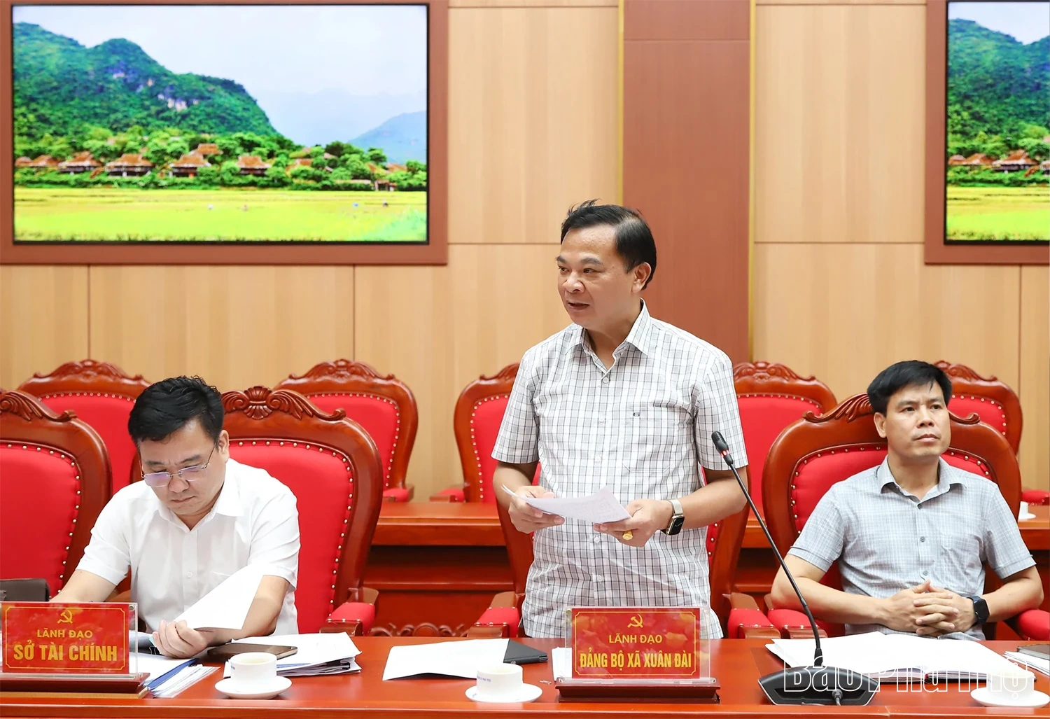 Tổ công tác số 3 duyệt văn kiện Đại hội Đảng bộ 6 xã nhiệm kỳ 2025 - 2030