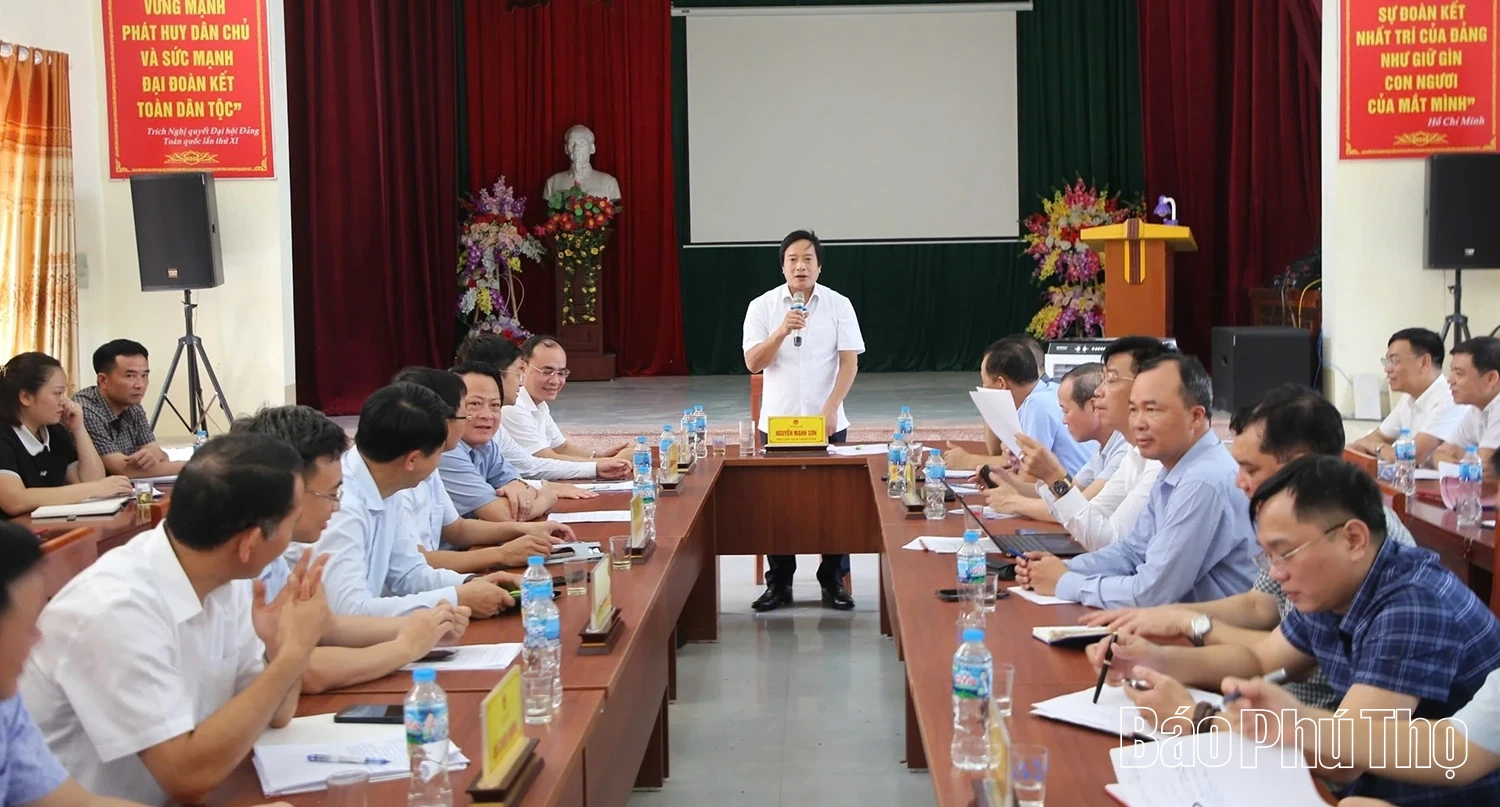 Đẩy nhanh tiến độ giải phóng mặt bằng đường dây 500kV Lào Cai - Vĩnh Yên