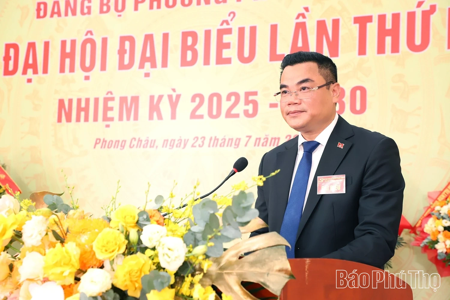 Đại hội Đảng bộ phường Phong Châu lần thứ I, nhiệm kỳ 2025-2030