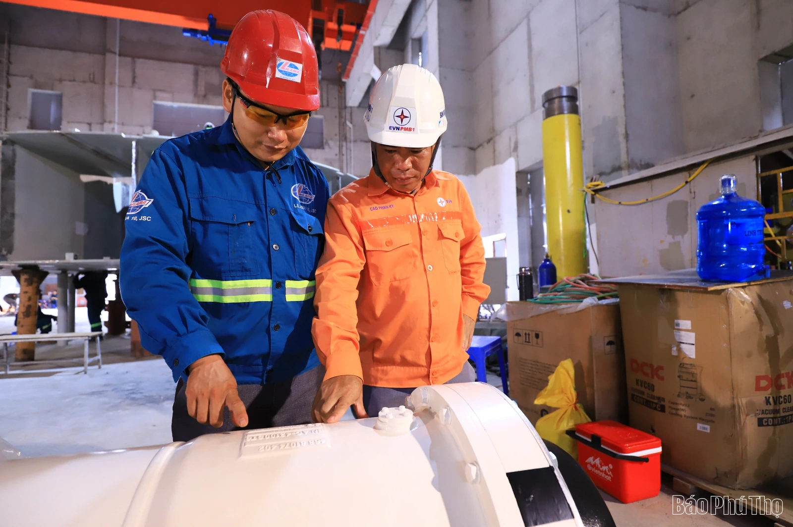 Trên công trường Thủy điện Hòa Bình mở rộng: “Không lùi một bước trước thời tiết”