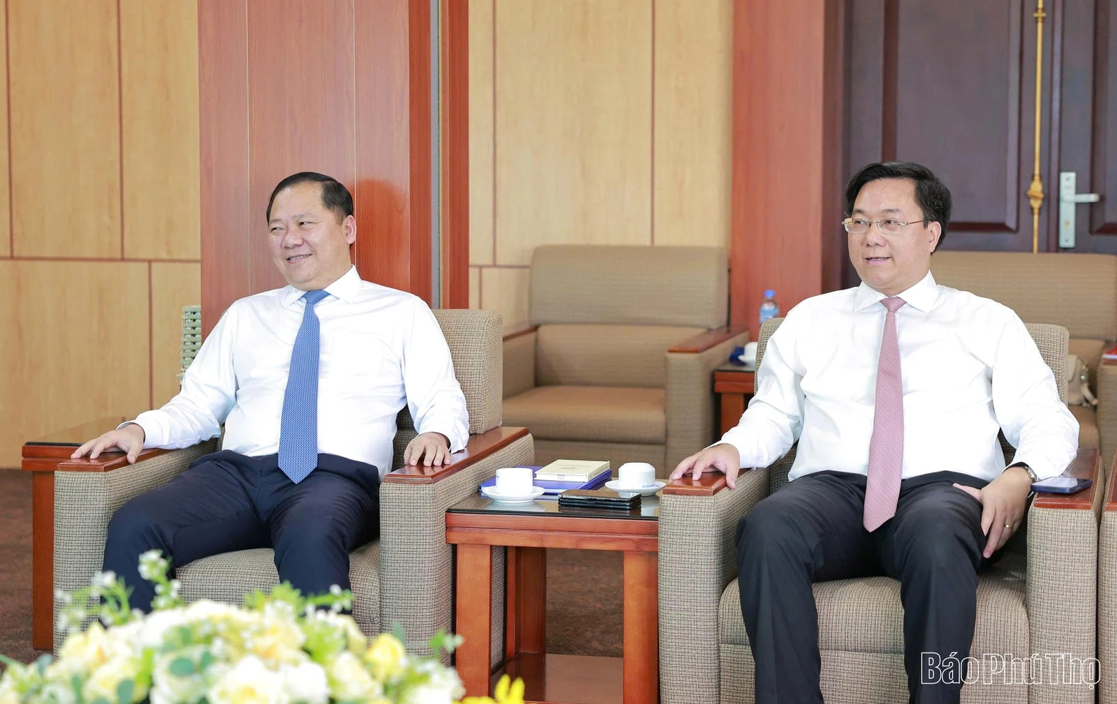 Bí thư Tỉnh ủy Đặng Xuân Phong làm việc với Tập đoàn Xây dựng Thái Bình Dương