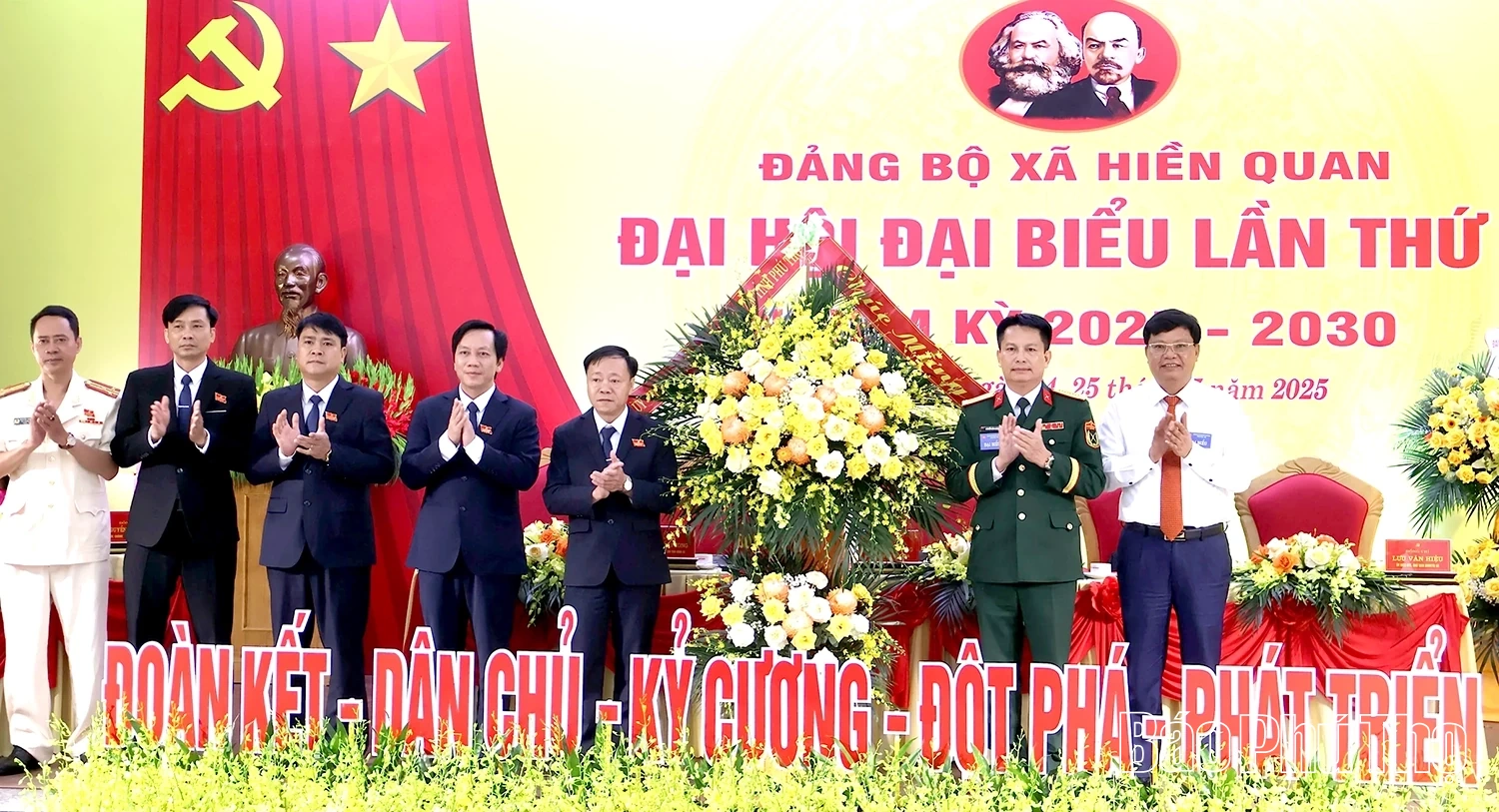 Đại hội đại biểu Đảng bộ xã Hiền Quan lần thứ I, nhiệm kỳ 2025 - 2030