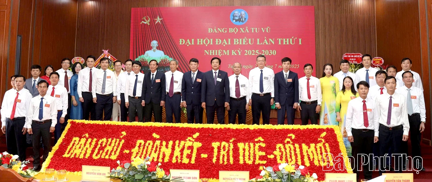 Đại hội Đại biểu Đảng bộ xã Tu Vũ lần thứ I, nhiệm kỳ 2025 - 2030