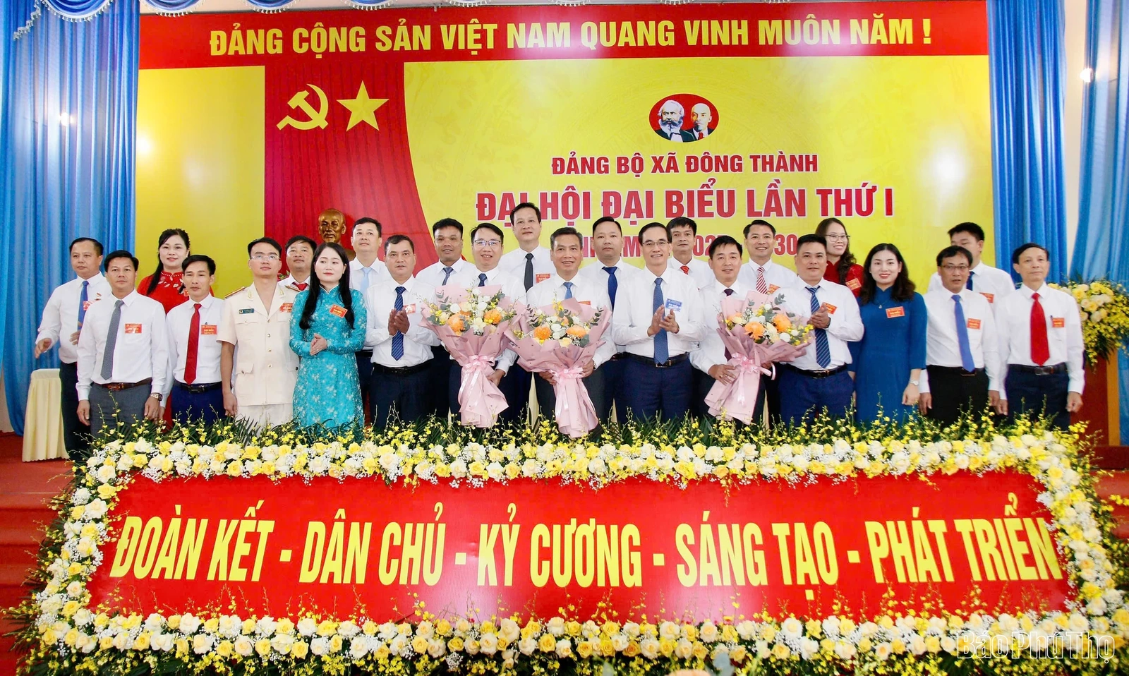 Đại hội Đảng bộ xã Đông Thành lần thứ I