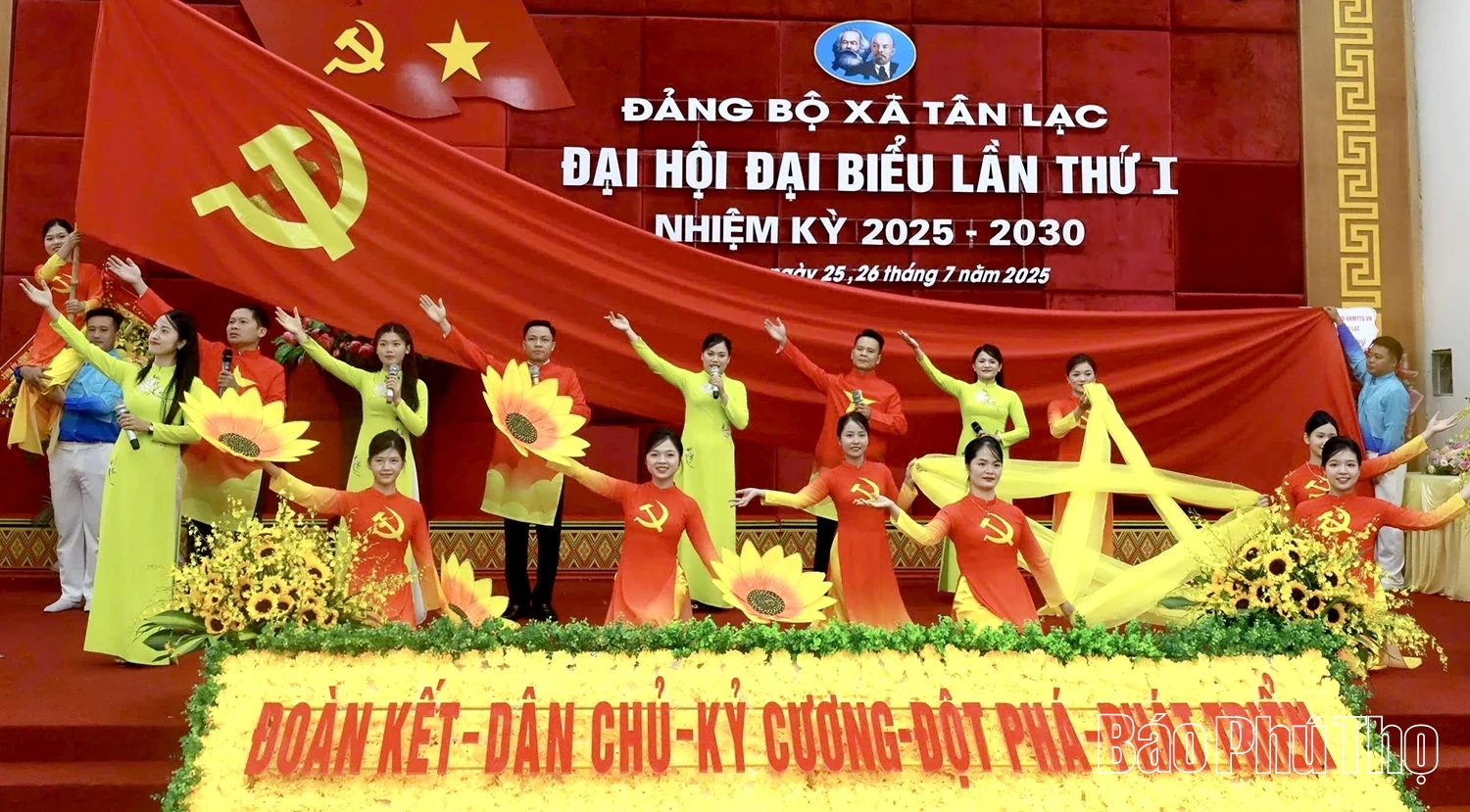 Đại hội Đại biểu Đảng bộ xã Tân Lạc lần thứ I, nhiệm kỳ 2025 – 2030