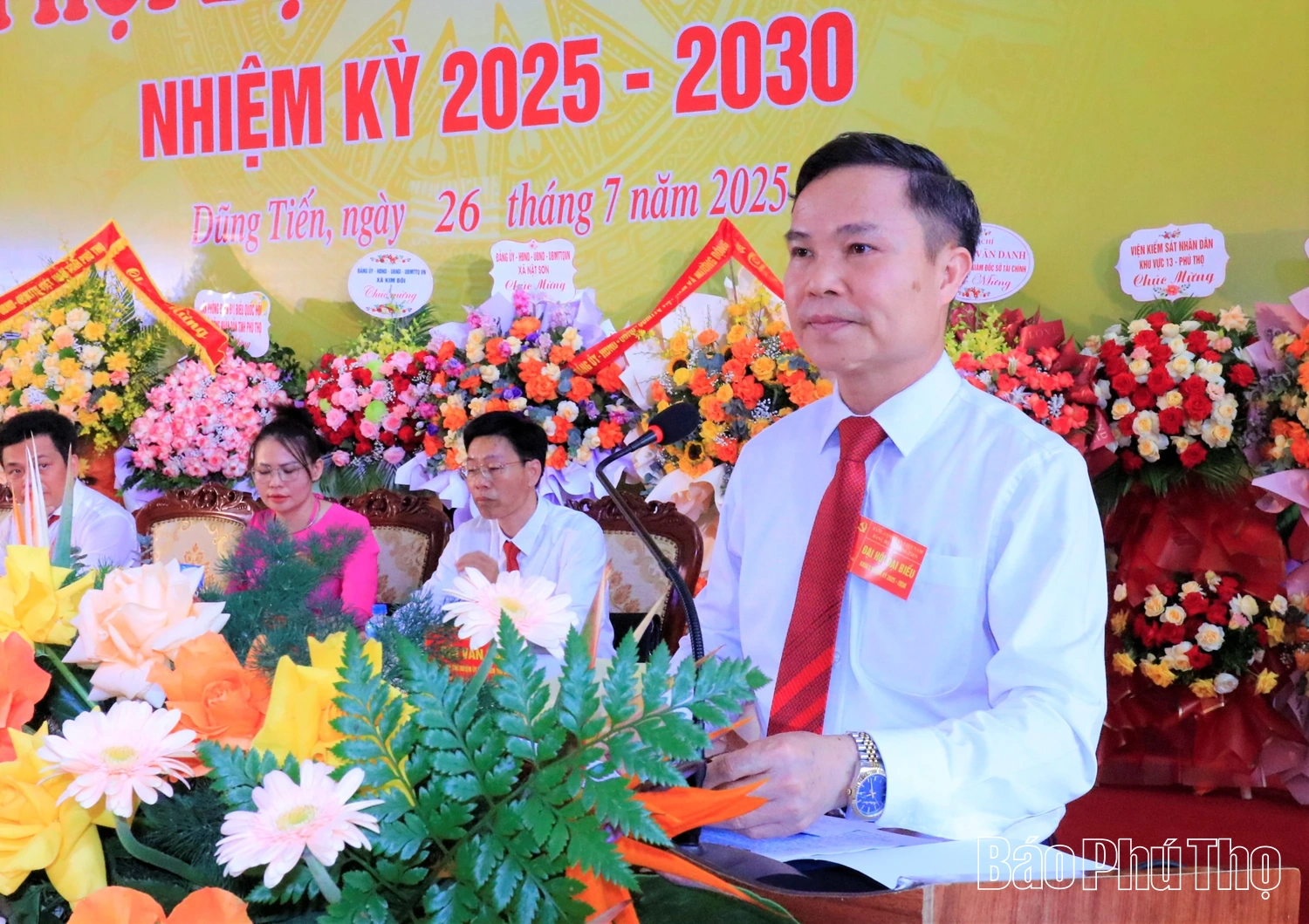 Đại hội Đảng bộ xã Dũng Tiến lần thứ I, nhiệm kỳ 2025 - 2030