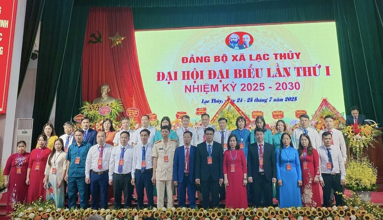 Đại hội đại biểu Đảng bộ xã Lạc Thuỷ lần thứ I, nhiệm kỳ 2025 – 2030