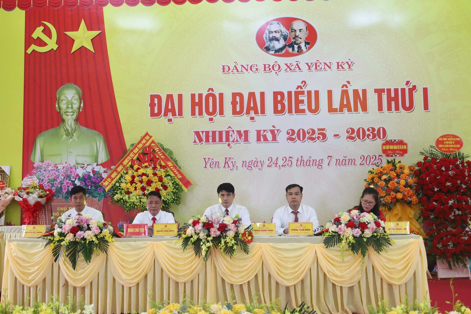 Đại hội Đảng bộ Xã Yên Kỳ lần thứ I