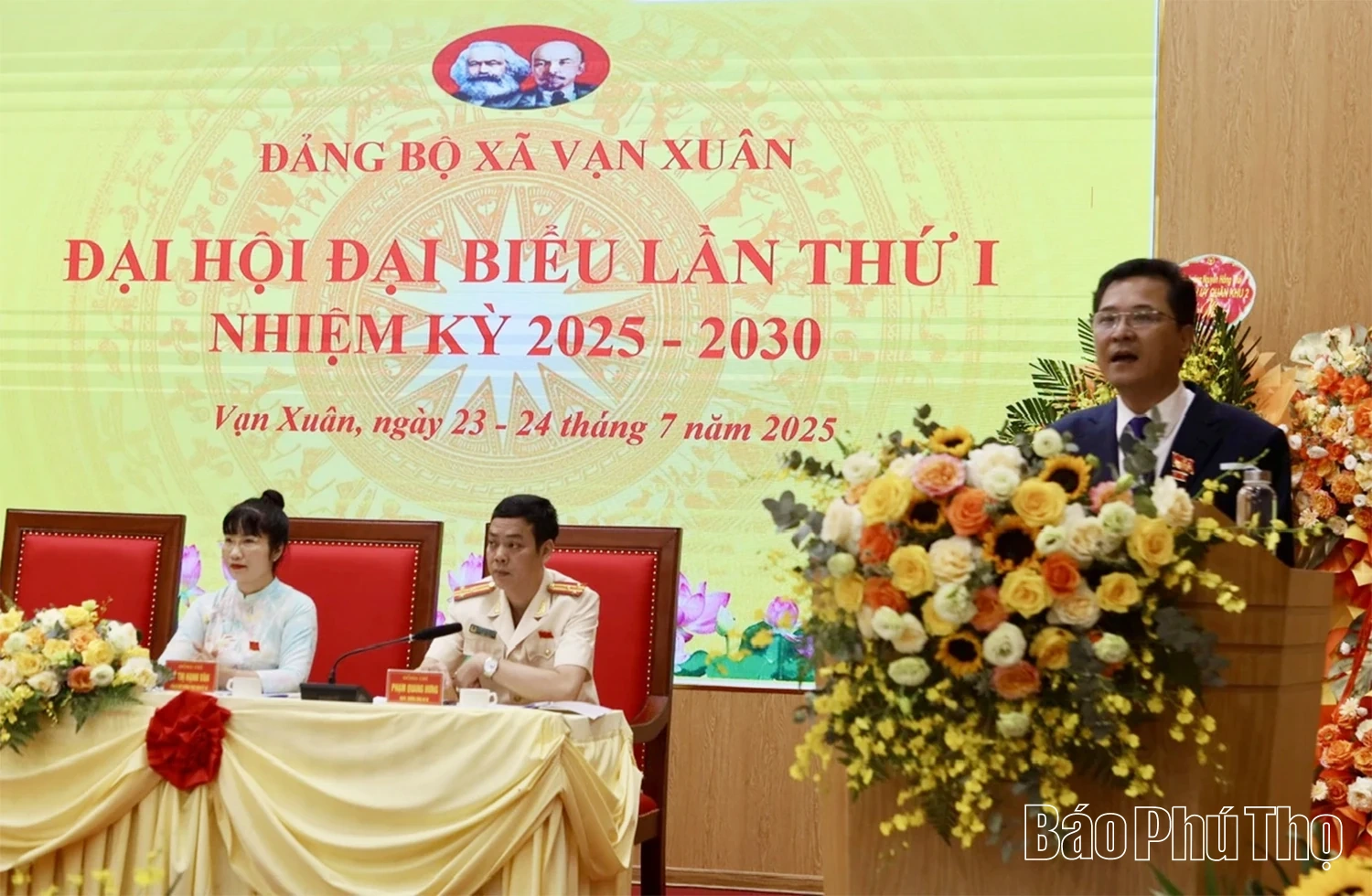 Đại hội đại biểu Đảng bộ xã Vạn Xuân lần thứ I, nhiệm kỳ 2025 - 2030