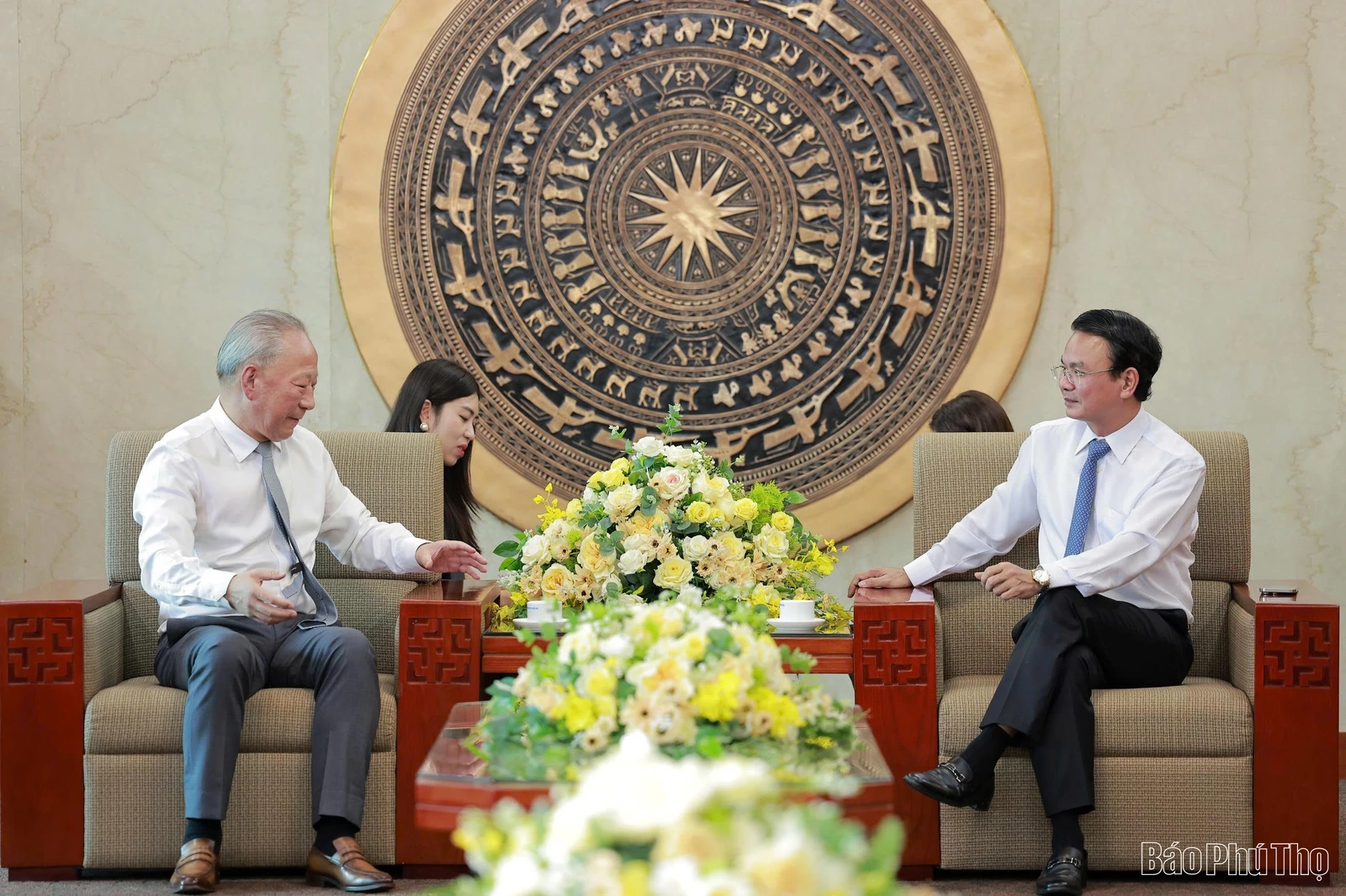 Bí thư Tỉnh ủy Đặng Xuân Phong làm việc với Tập đoàn Xây dựng Thái Bình Dương