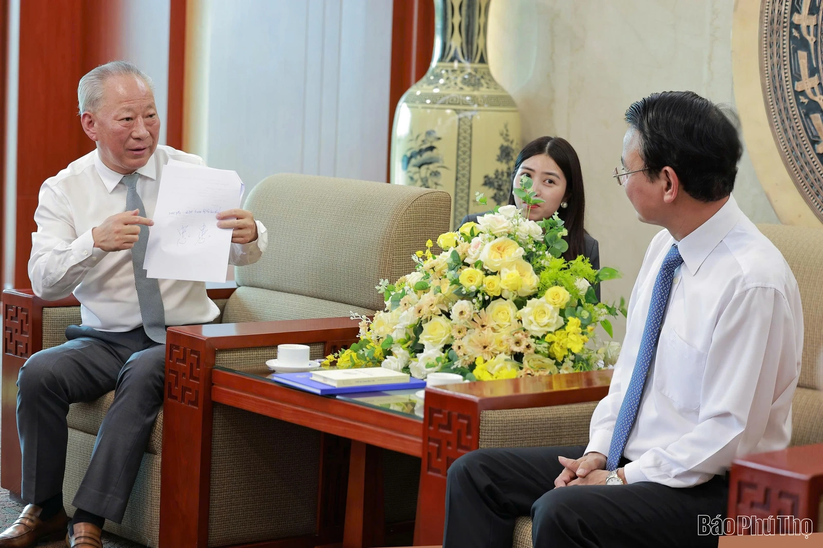 Bí thư Tỉnh ủy Đặng Xuân Phong làm việc với Tập đoàn Xây dựng Thái Bình Dương