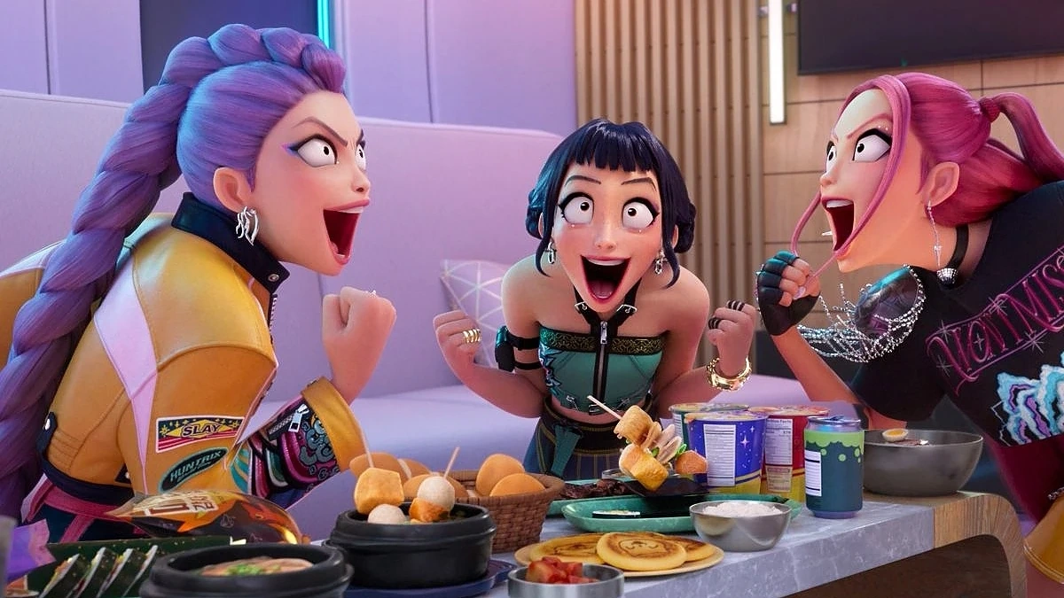 Người hâm mộ theo chân Huntrix khám phá ẩm thực Seoul