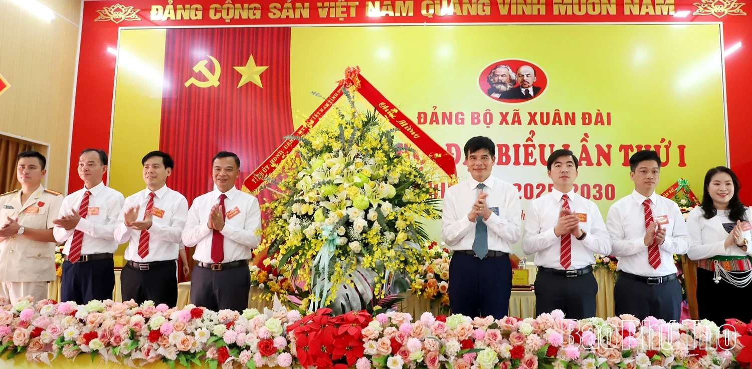 Đại hội đại biểu Đảng bộ xã Xuân Đài lần thứ I, nhiệm kỳ 2025-2030