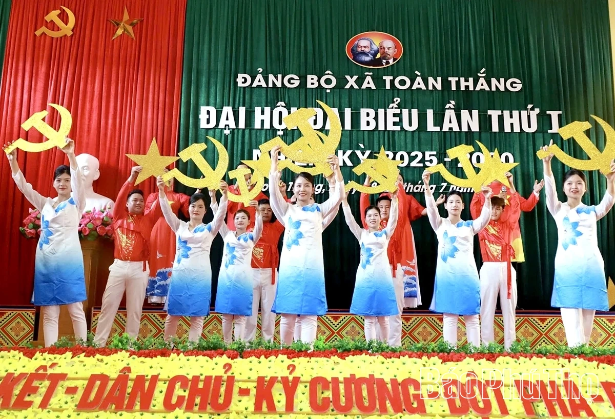 Đại hội đại biểu Đảng bộ xã Toàn Thắng lần thứ I, nhiệm kỳ 2025 - 2030