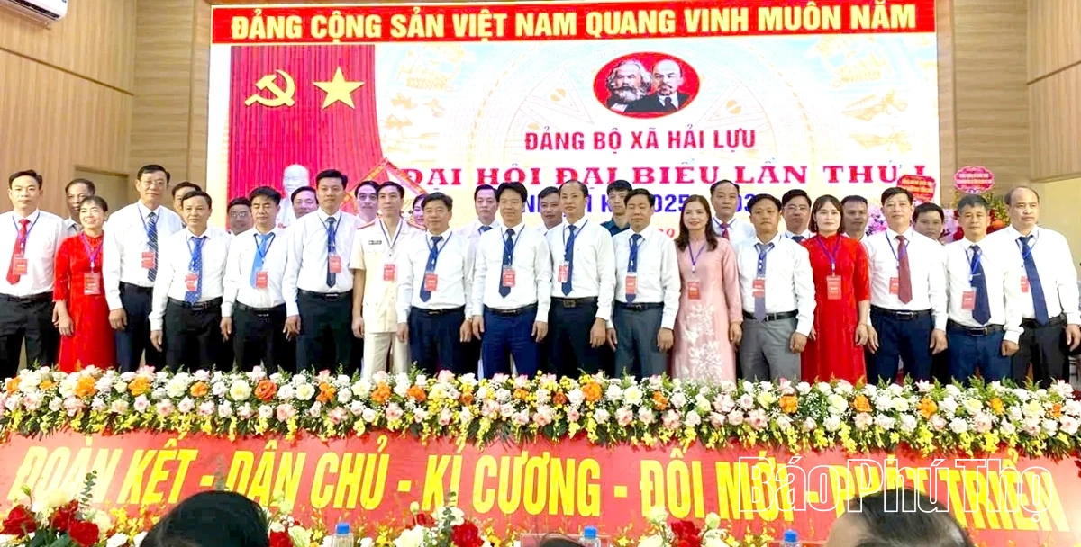 Đại hội đại biểu Đảng bộ xã Hải Lựu lần thứ I, nhiệm kỳ 2025-2030