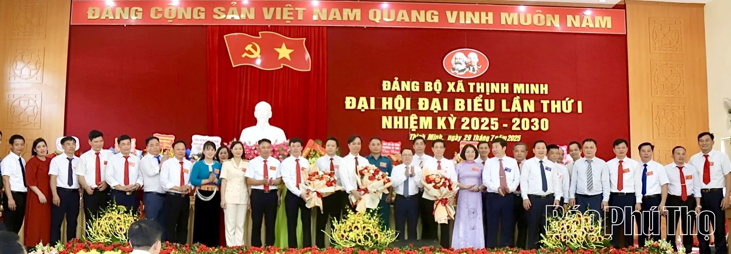 Đại hội đại biểu Đảng bộ xã Thịnh Minh lần thứ I, nhiệm kỳ 2025 - 2030: