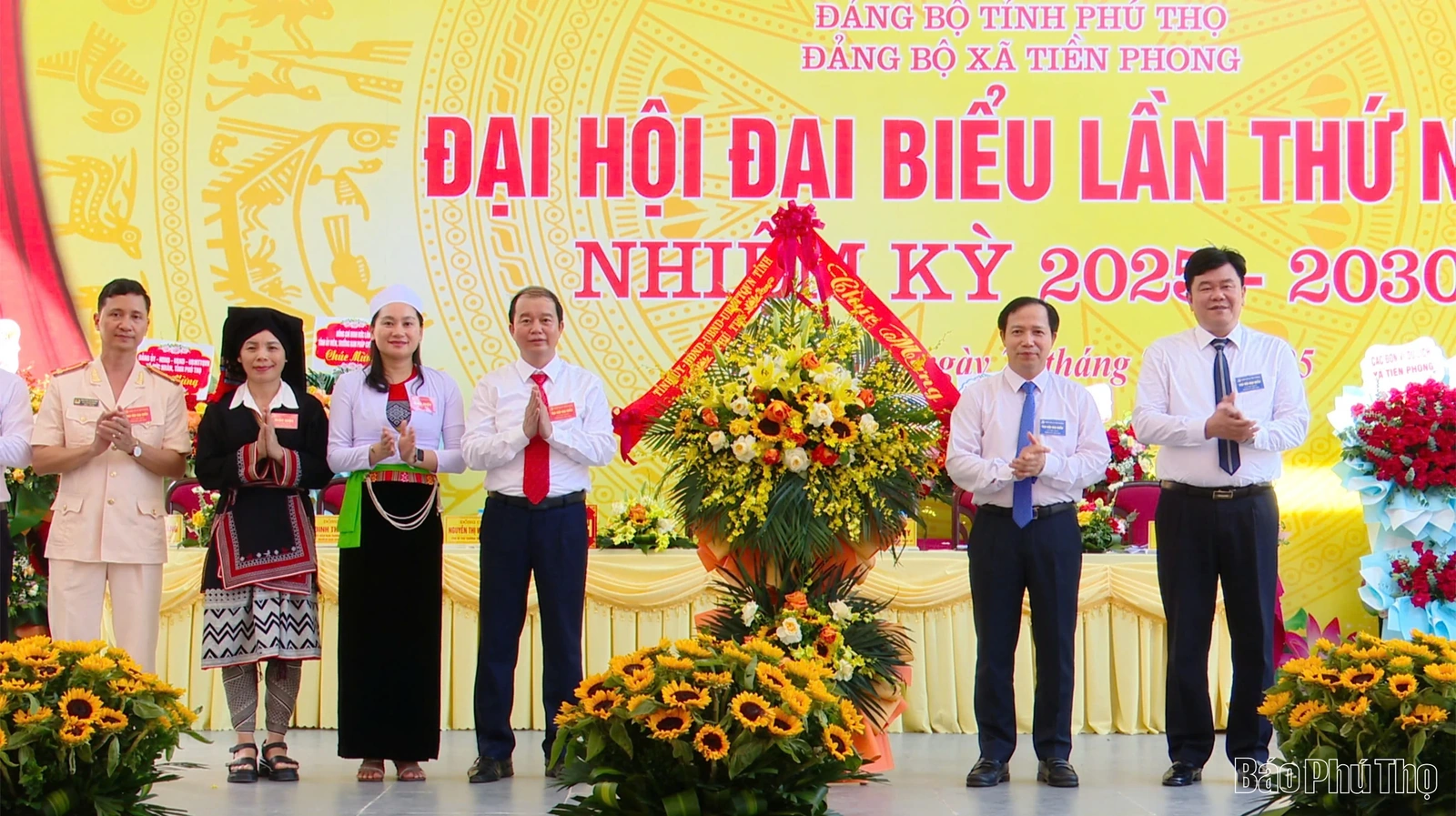 Đại hội đại biểu Đảng bộ xã Tiền Phong lần thứ I, nhiệm kỳ 2025-2030