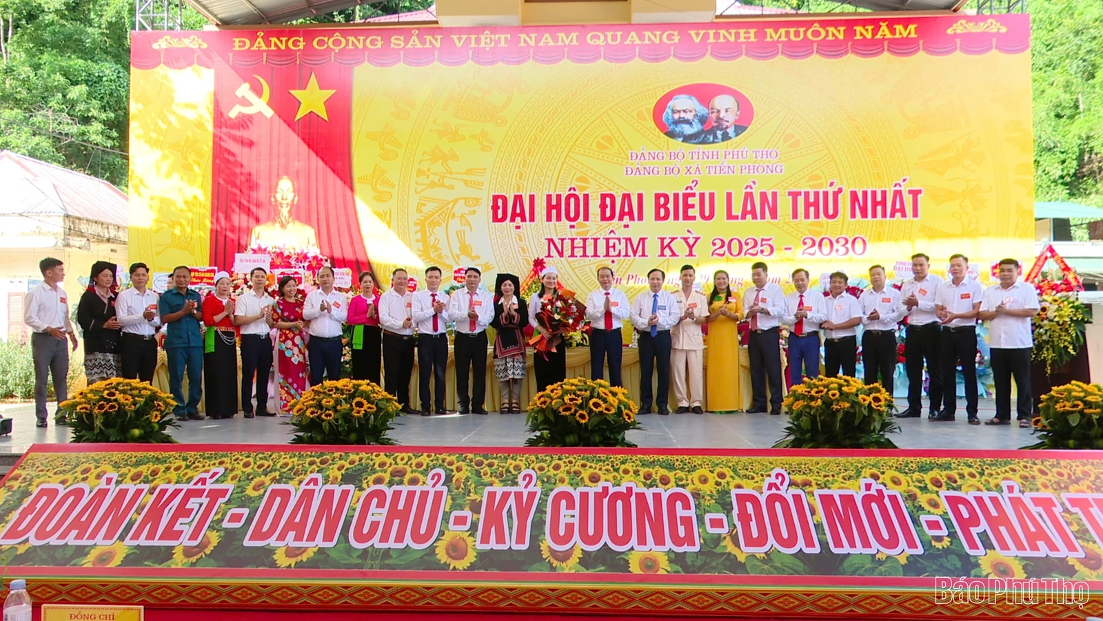 Đại hội đại biểu Đảng bộ xã Tiền Phong lần thứ I, nhiệm kỳ 2025-2030