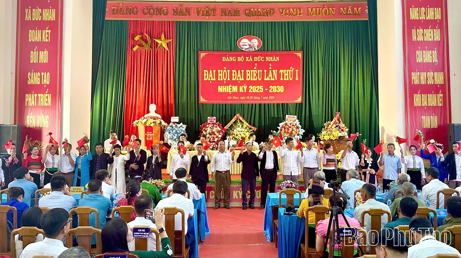 Đại hội đại biểu Đảng bộ xã Đức Nhàn lần thứ I, nhiệm kỳ 2025 - 2030