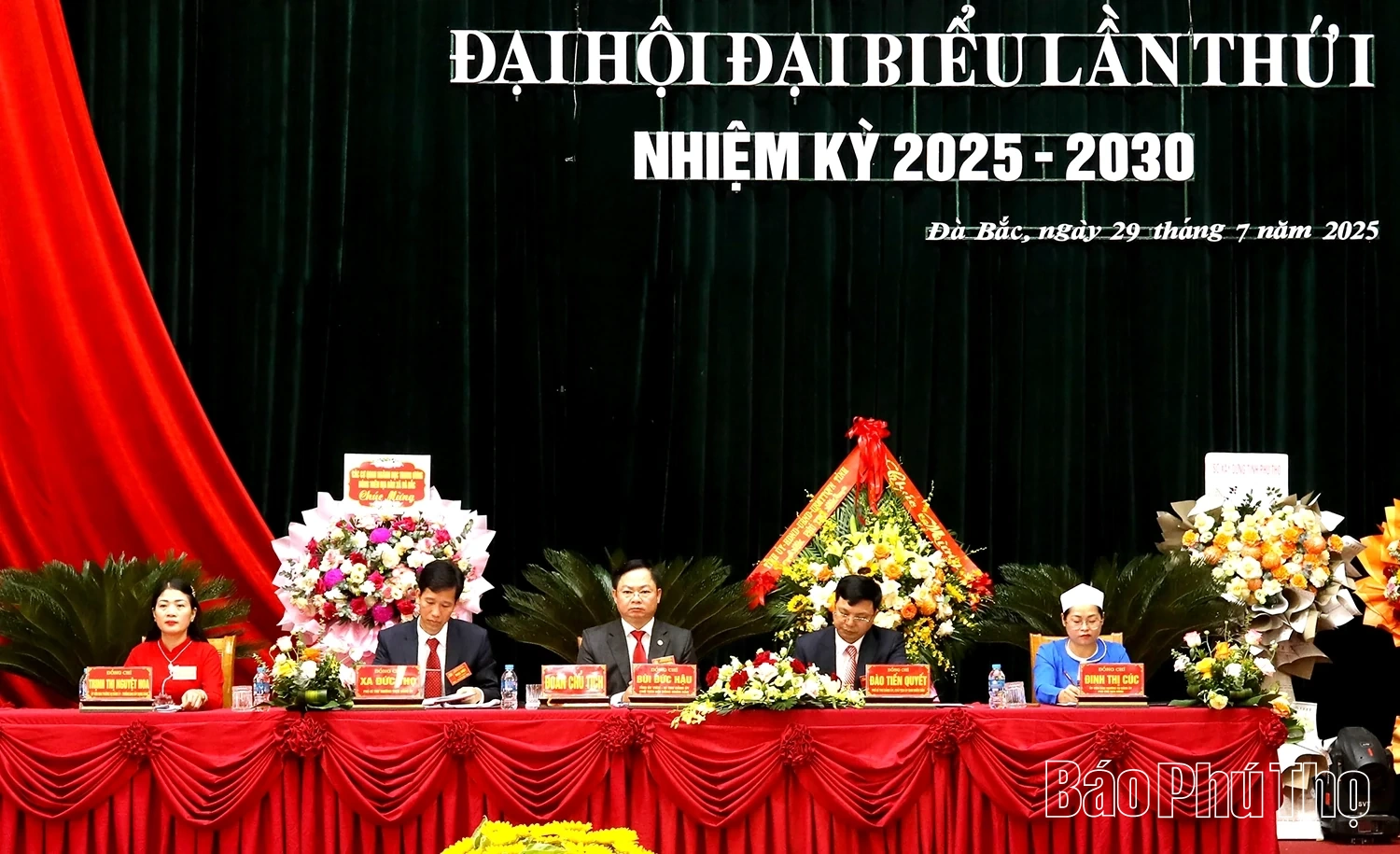 Đại hội đại biểu Đảng bộ xã Đà Bắc lần thứ I, nhiệm kỳ 2025–2030