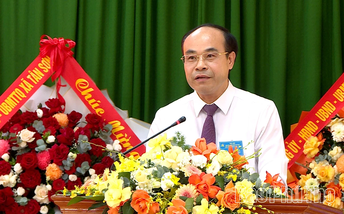 Đại hội đại biểu Đảng bộ xã Thu Cúc lần thứ I, nhiệm kỳ 2025- 2030