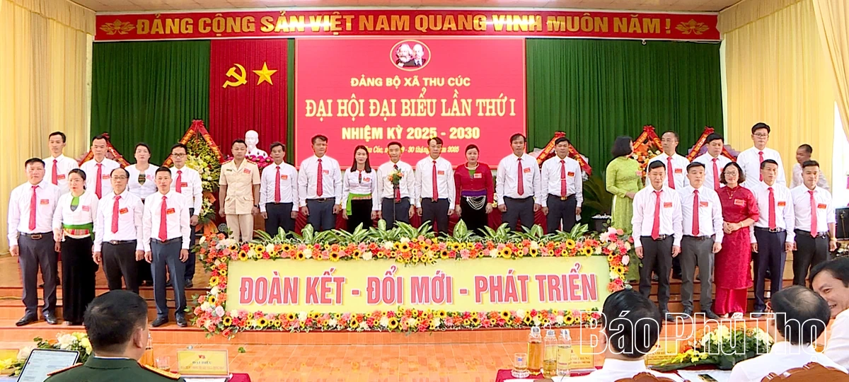 Đại hội đại biểu Đảng bộ xã Thu Cúc lần thứ I, nhiệm kỳ 2025- 2030
