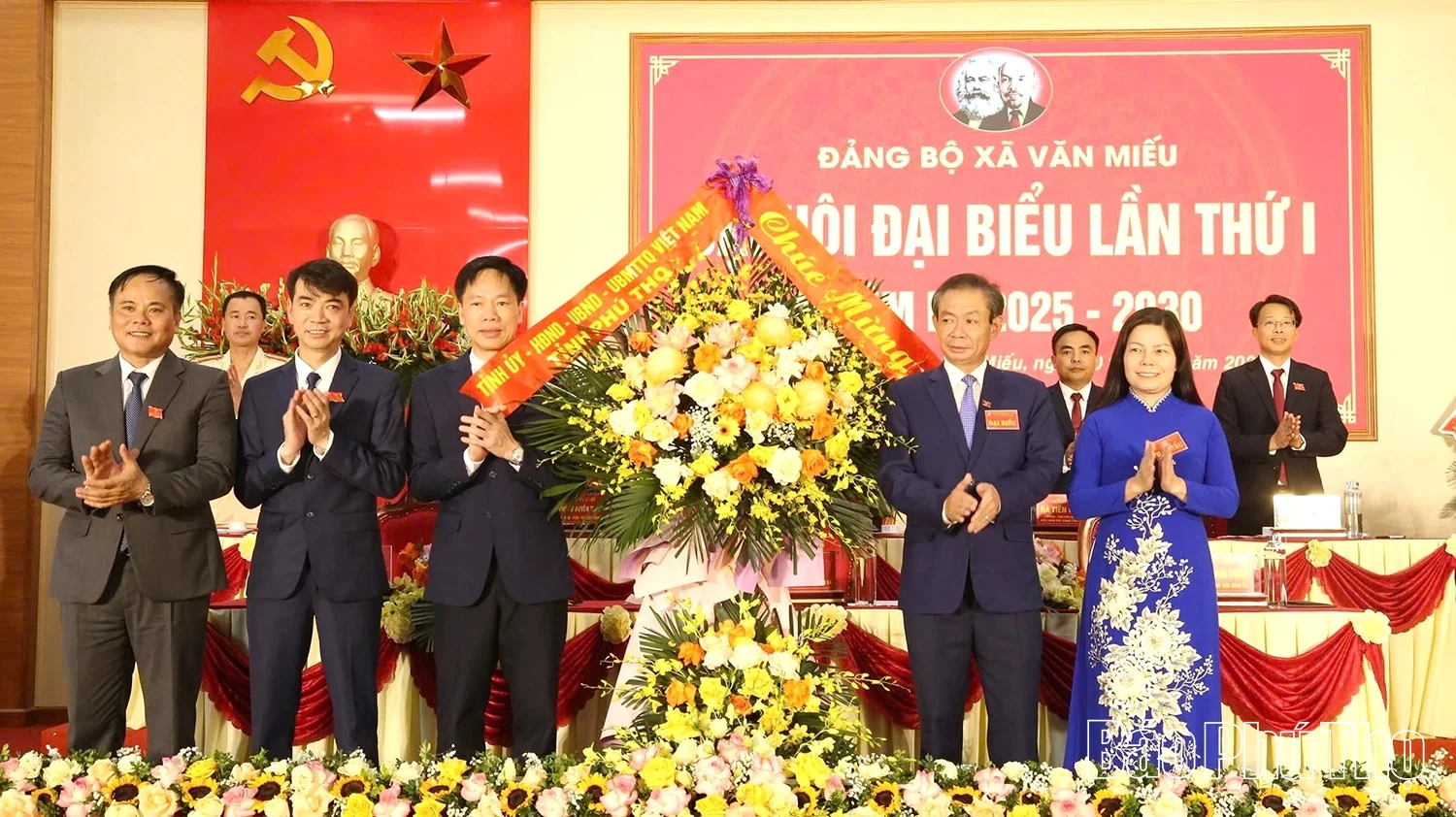 Đại hội đại biểu Đảng bộ xã Văn Miếu lần thứ I, nhiệm kỳ 2025-2030