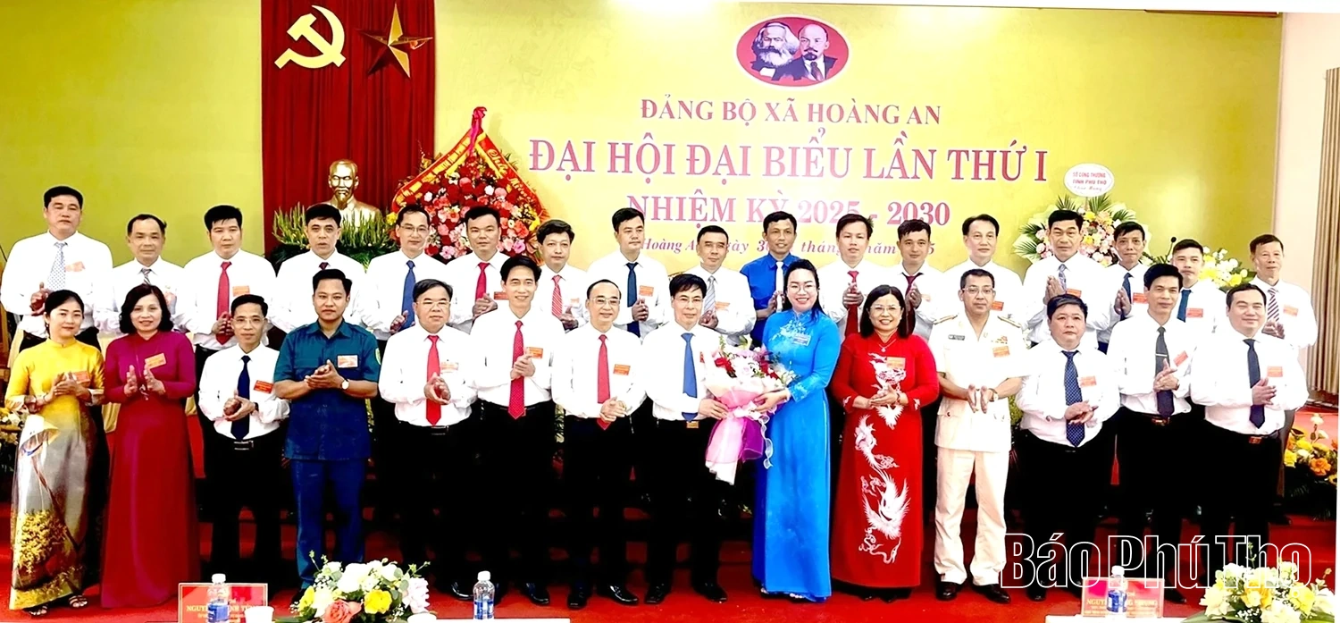 Đại hội đại biểu Đảng bộ xã Hoàng An lần thứ I: Đoàn kết, bứt phá phát triển giai đoạn 2025-2030