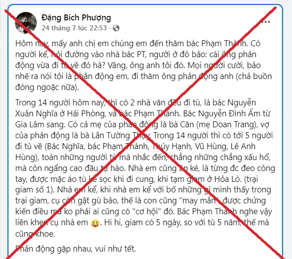 Liêm sỉ của phản động