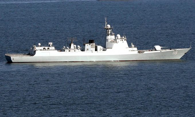 Hải quân Nga - Trung diễn tập chung trên biển