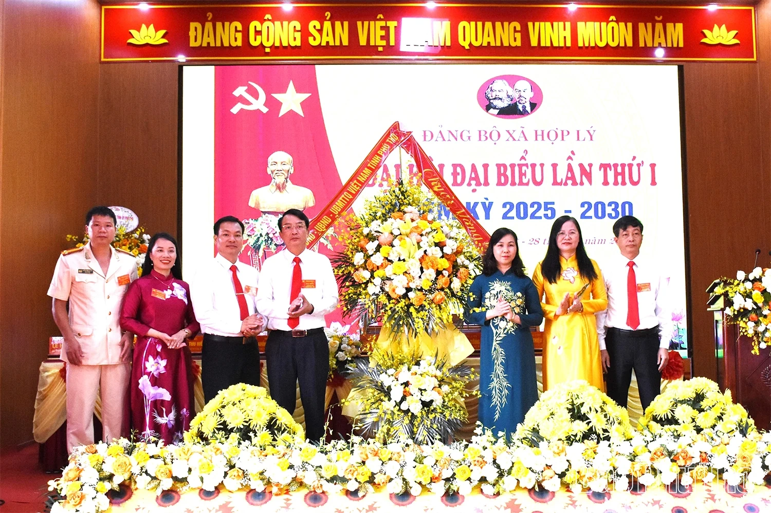 Đại hội đại biểu Đảng bộ xã Hợp Lý lần thứ I, nhiệm kỳ 2025-2030