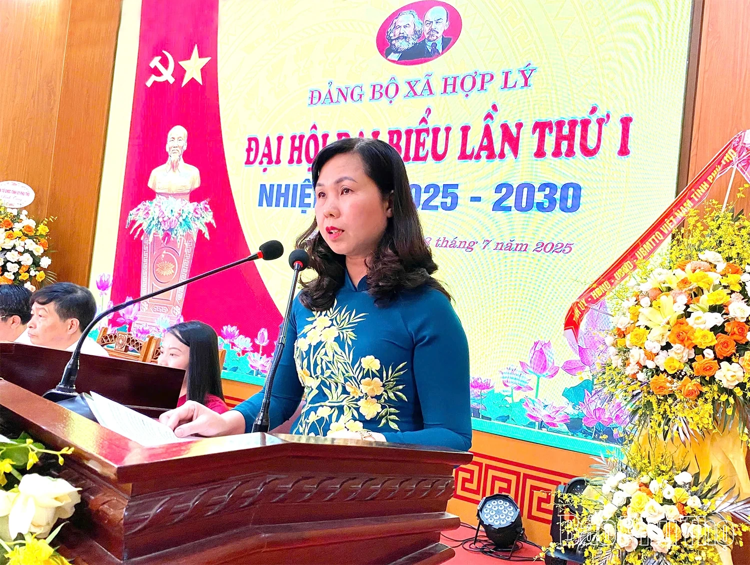 Đại hội đại biểu Đảng bộ xã Hợp Lý lần thứ I, nhiệm kỳ 2025-2030