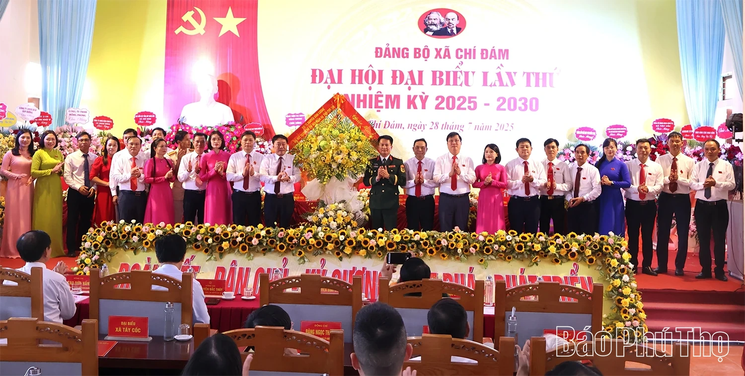 Đại hội đại biểu Đảng bộ xã Chí Đám lần thứ I, nhiệm kỳ 2025-2030