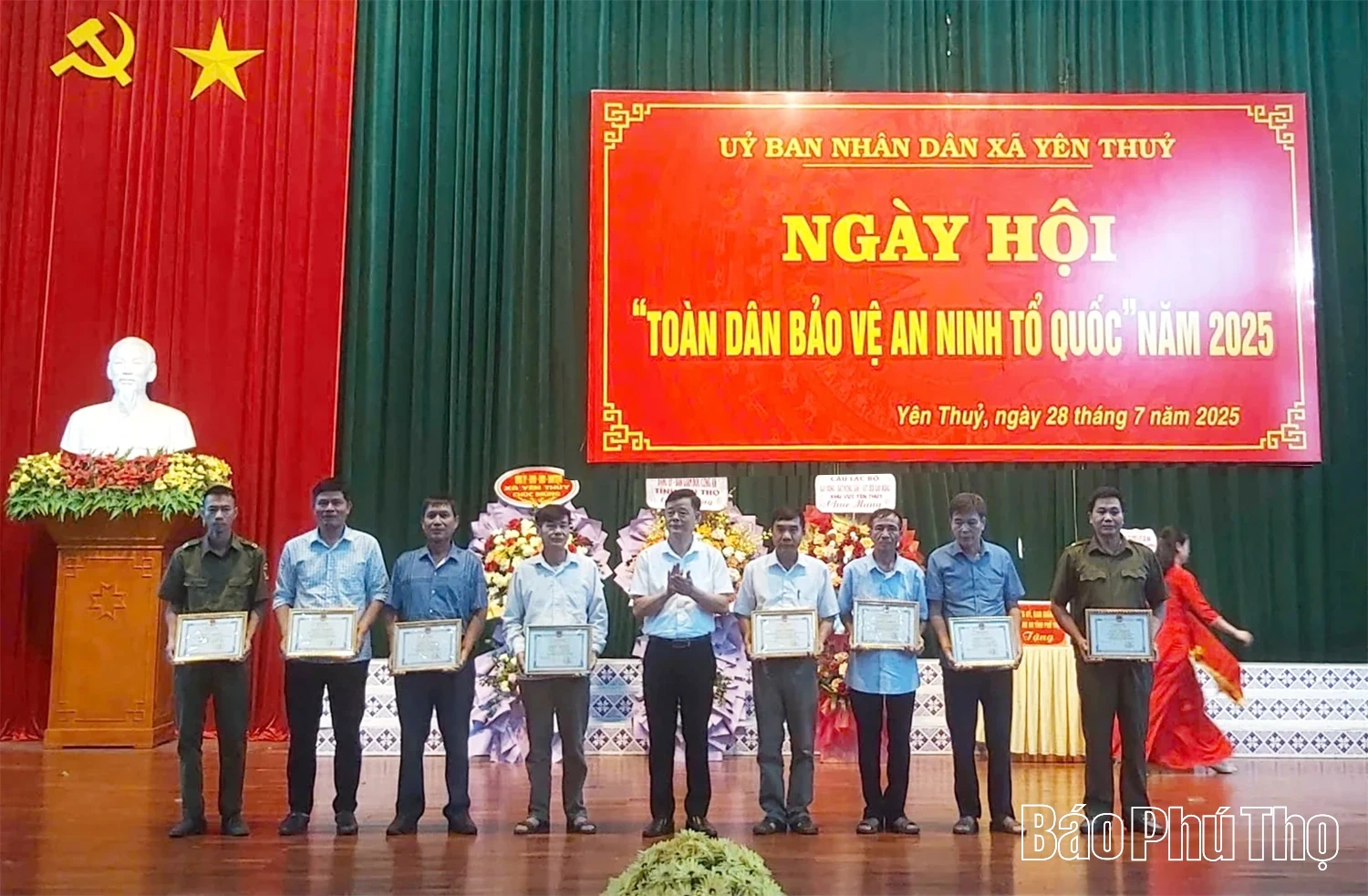 Ngày hội Toàn dân bảo vệ an ninh Tổ quốc xã Yên Thủy năm 2025