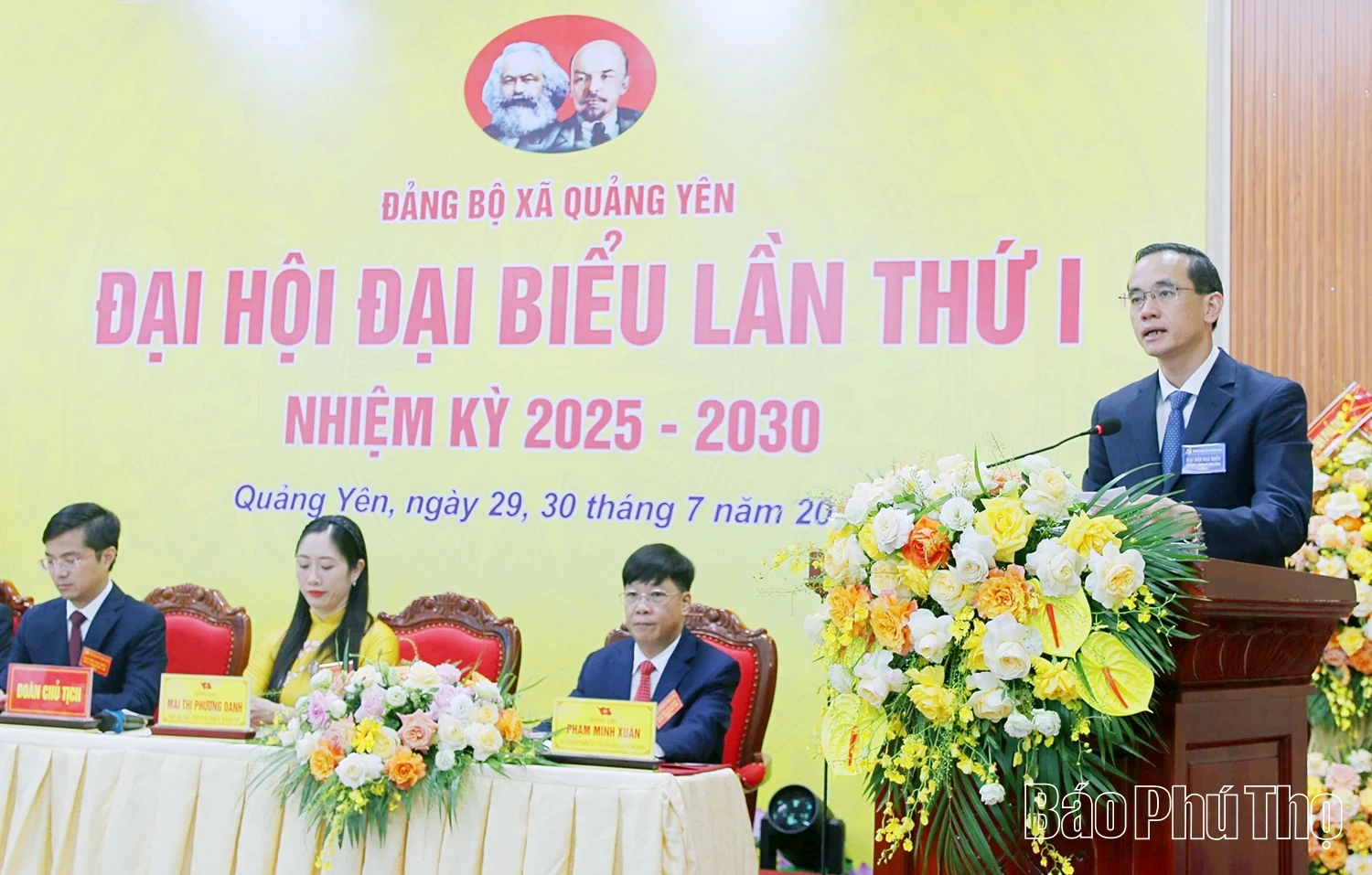Đại hội đại biểu Đảng bộ xã Quảng Yên lần thứ I, nhiệm kỳ 2025 - 2030