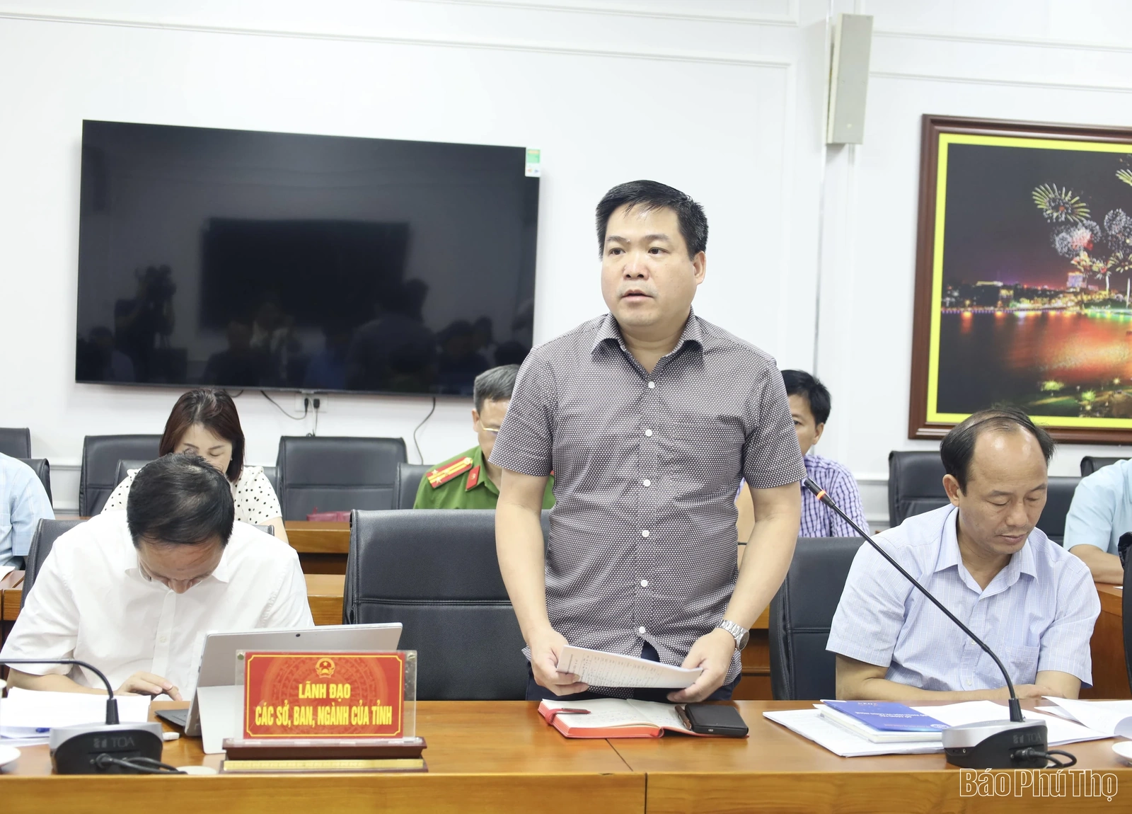 Bộ Nông nghiệp và Môi trường làm việc với tỉnh Phú Thọ về công tác phòng, chống bệnh dịch tả lợn Châu Phi